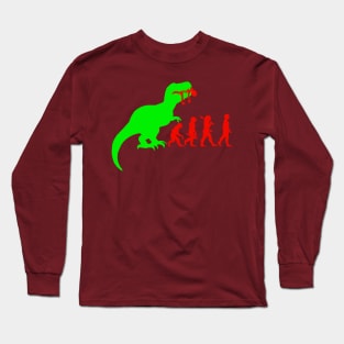 Evolution Dinosaur Long Sleeve T-Shirt